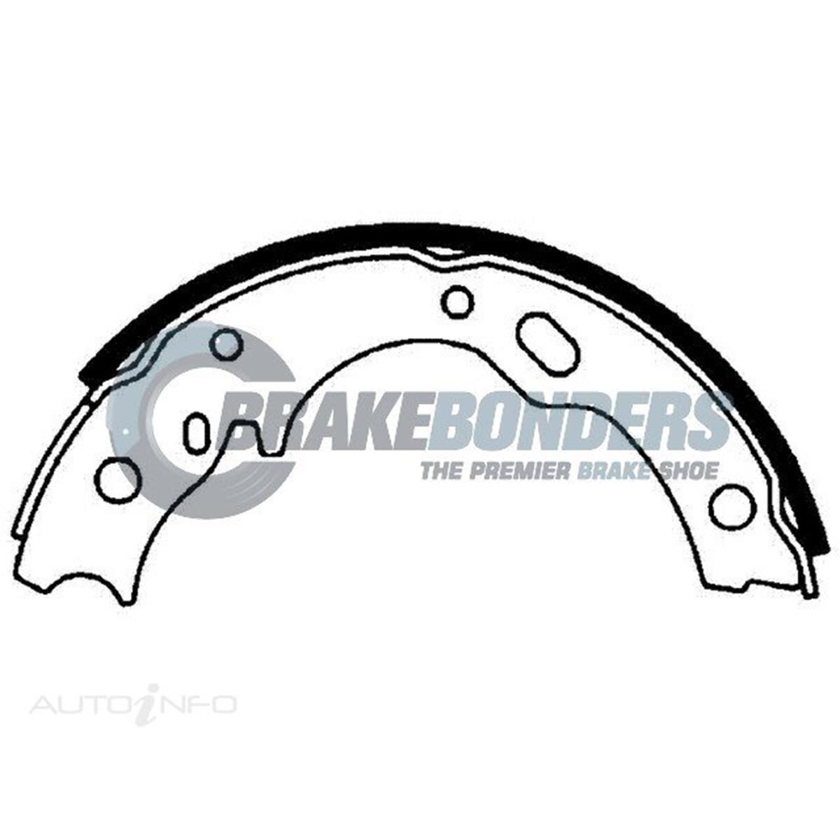 Brake Shoes - Isuzu [2Pcs] Parking Brake 190mm, , scaau_hi-res