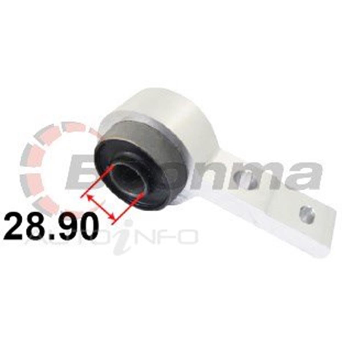 MAZDA 6 GH FCAB-LOWER REAR LH, , scaau_hi-res