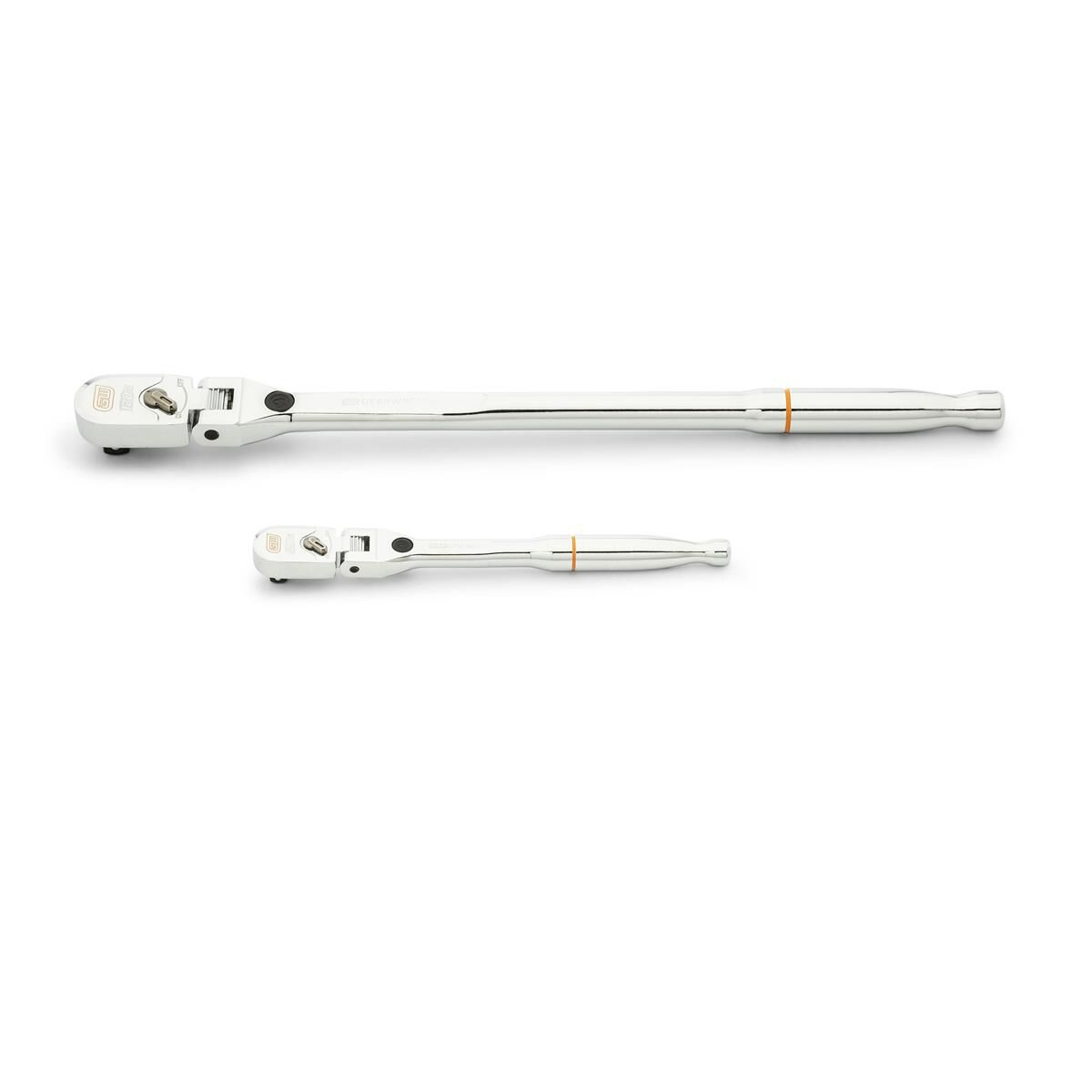 GearWrench Ratcheting 2pc Set Flex Head Full Polish 120Xp 81380