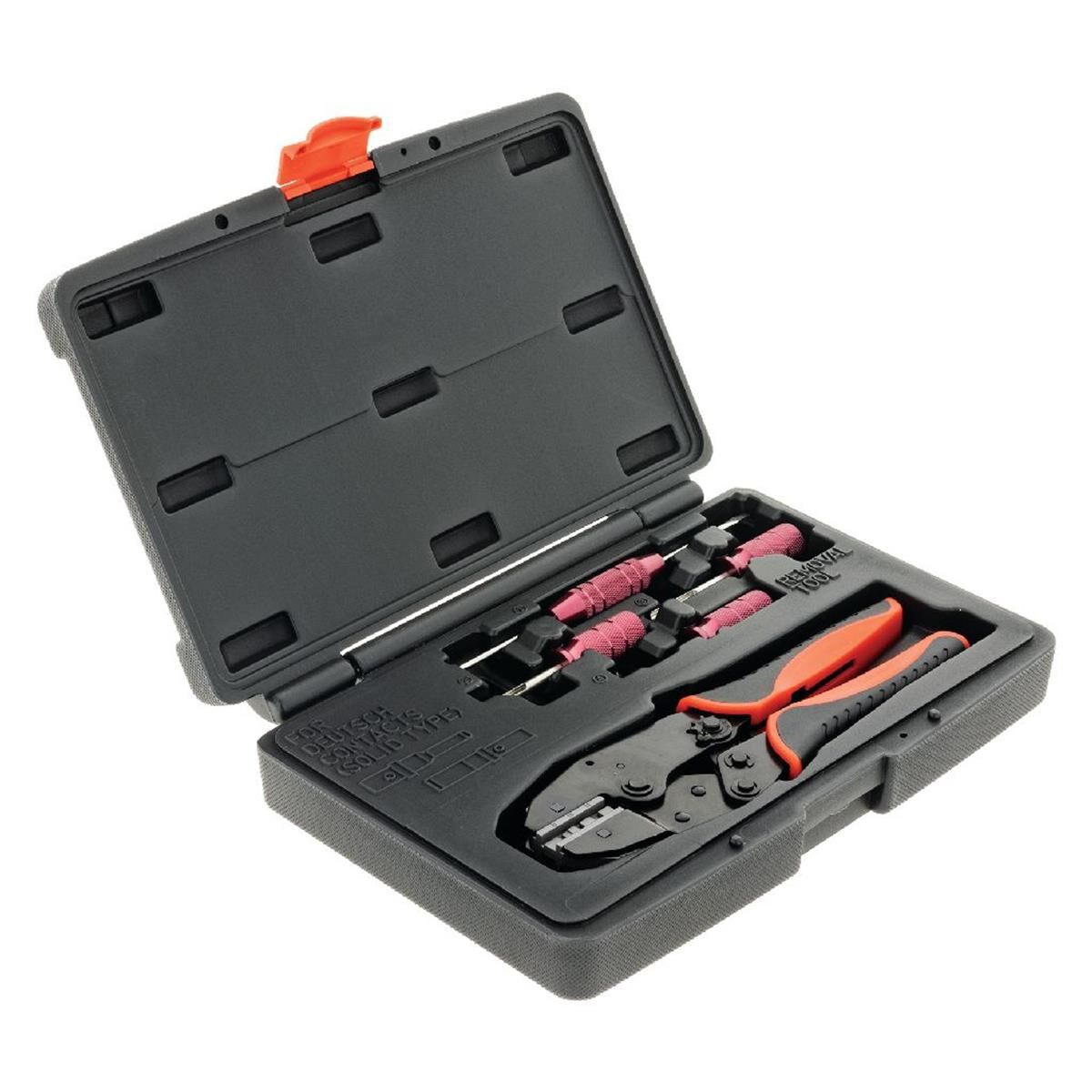 QUICK CHANGE RATCHET CRIMPER DEUTSCH SOLID TYPE WITH TOOLS - CONNECTORS CRIMP TERMINALS, , scaau_hi-res