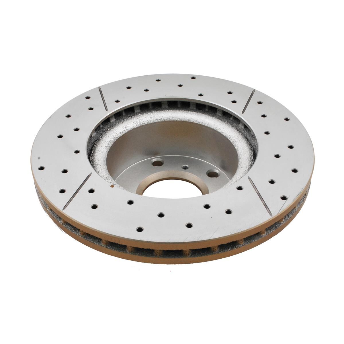 Street Gold Cross-drilled/slotted KP [ Holden 97-07 VT-VZ F ], , scaau_hi-res