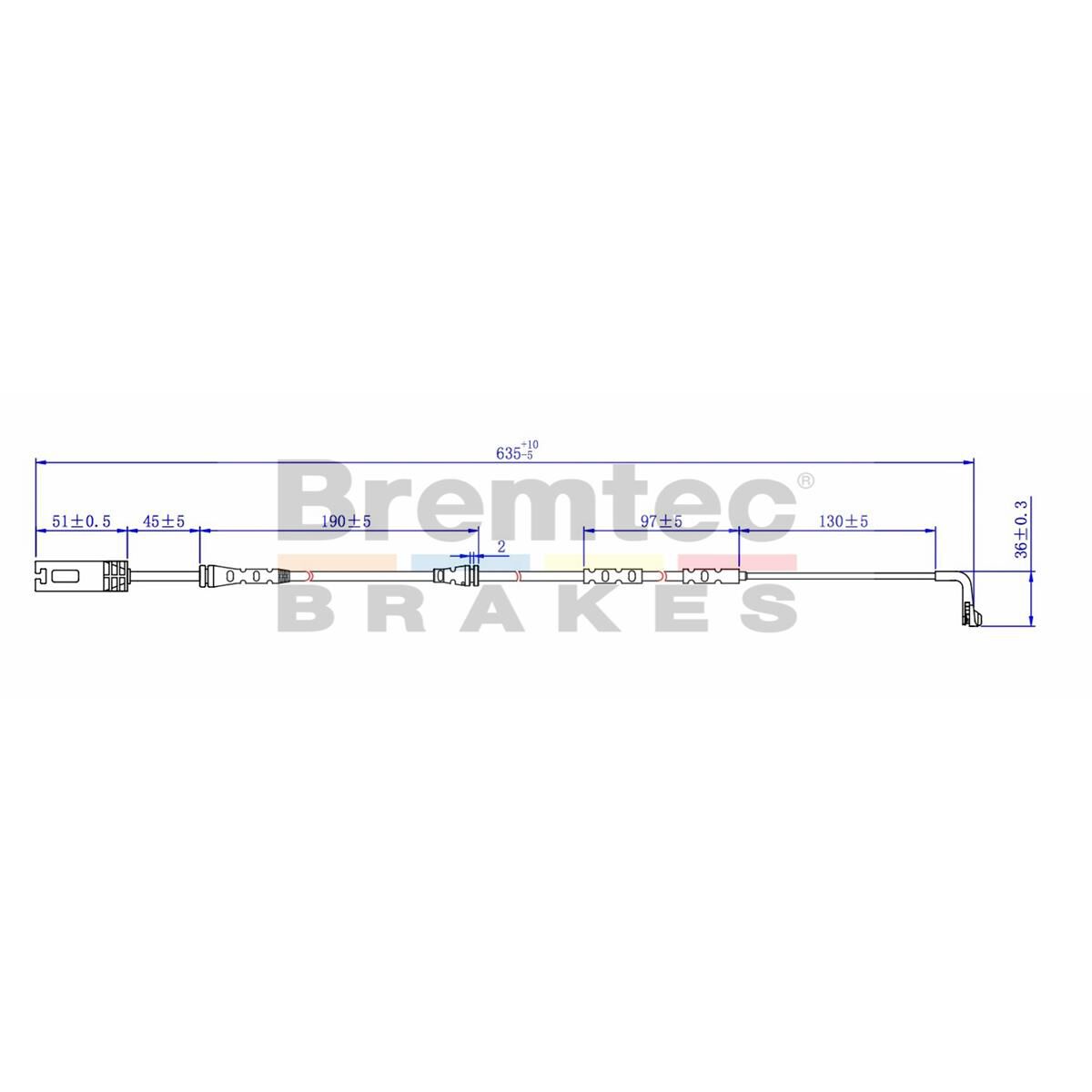 EUROLINE BRAKE WEAR SENSOR, , scaau_hi-res