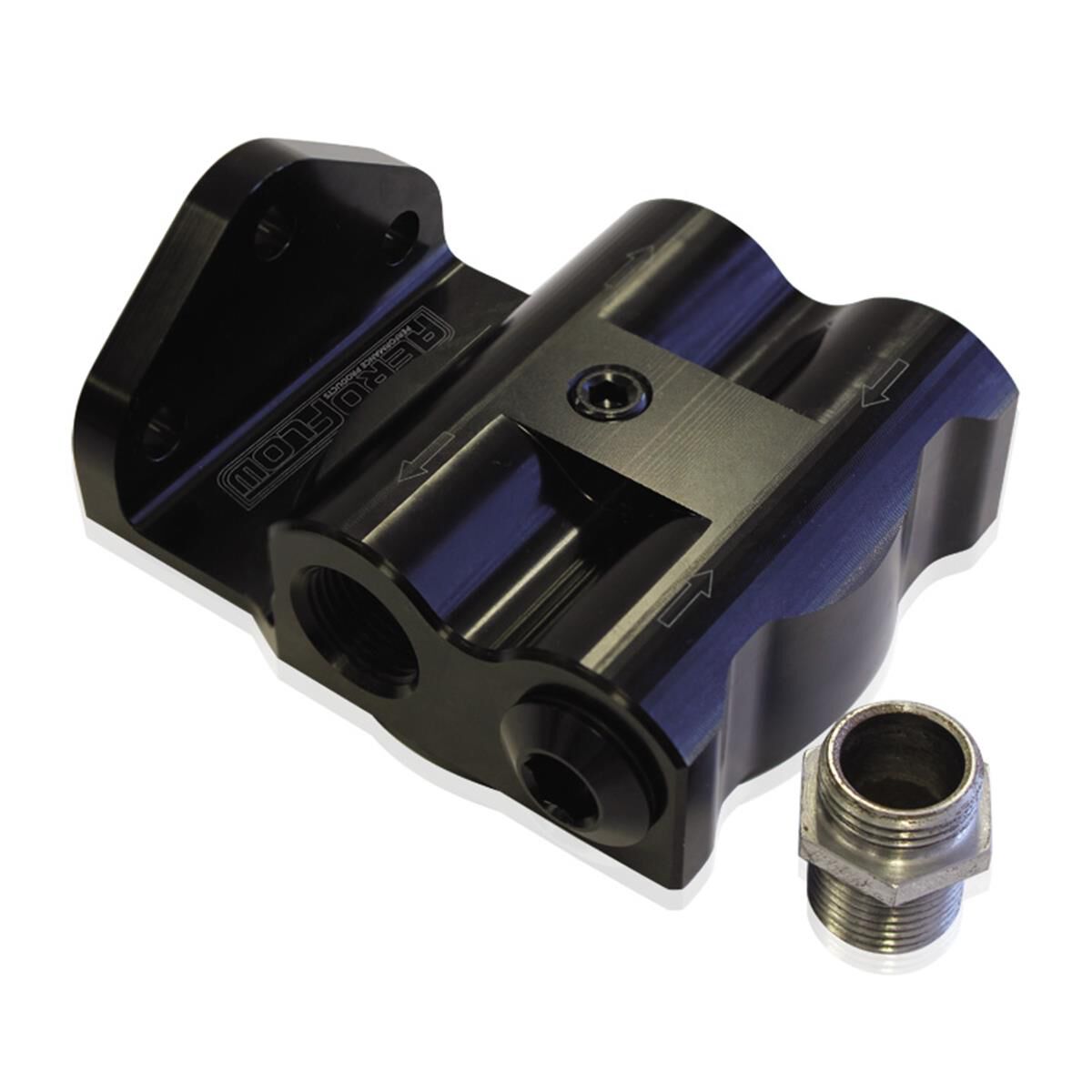 billet oil filter remote mount, , scaau_hi-res