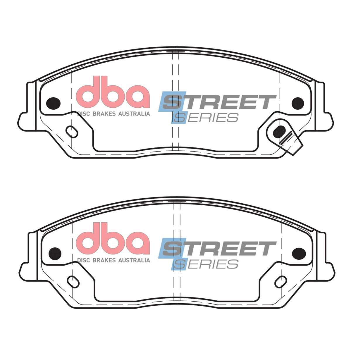 DBA SS STREET SERIES BRAKE PADS [ Toyota Aurion / Camry / PBR Caliper 2006-> F ], , scaau_hi-res