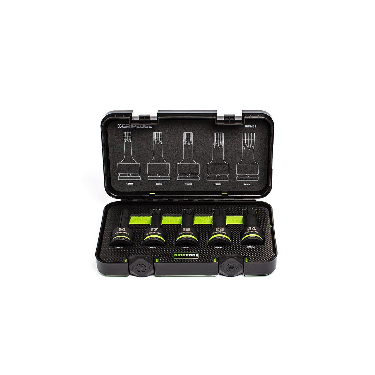 GRIPEDGE 3/4DR MET IMPACT HEX DR SET 5PC, , scaau_hi-res