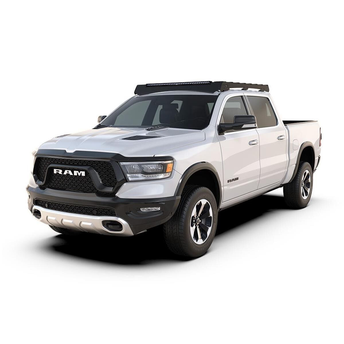 FRONT RUNNER RAM 1500 5TH GEN CREW CAB (2019-CURRENT) SLIMSPORT ROOF RACK KIT / LIGHTBAR READY, , scaau_hi-res