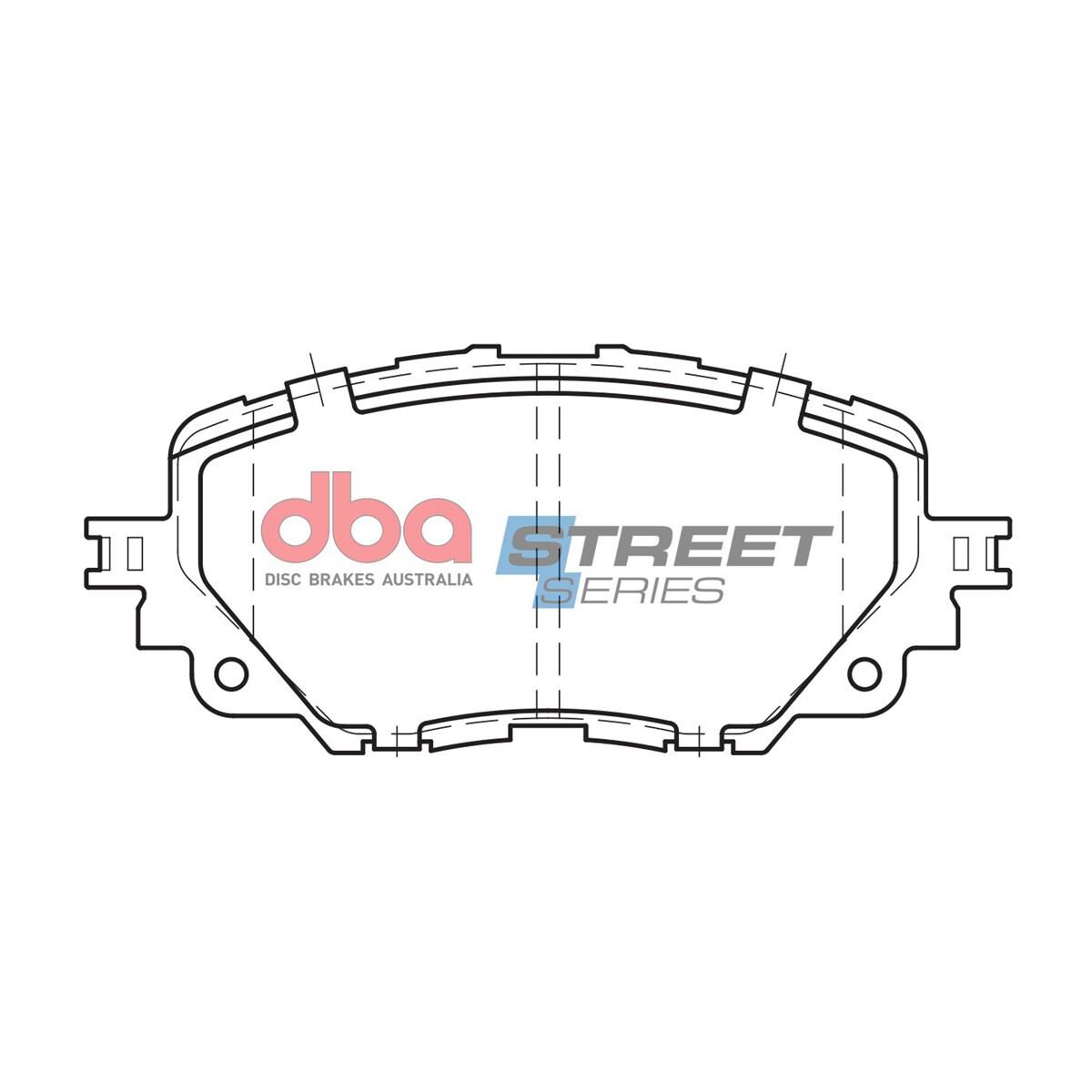 DBA SS STREET SERIES BRAKE PADS [ Mazda MX-5 2015 - On F ], , scaau_hi-res