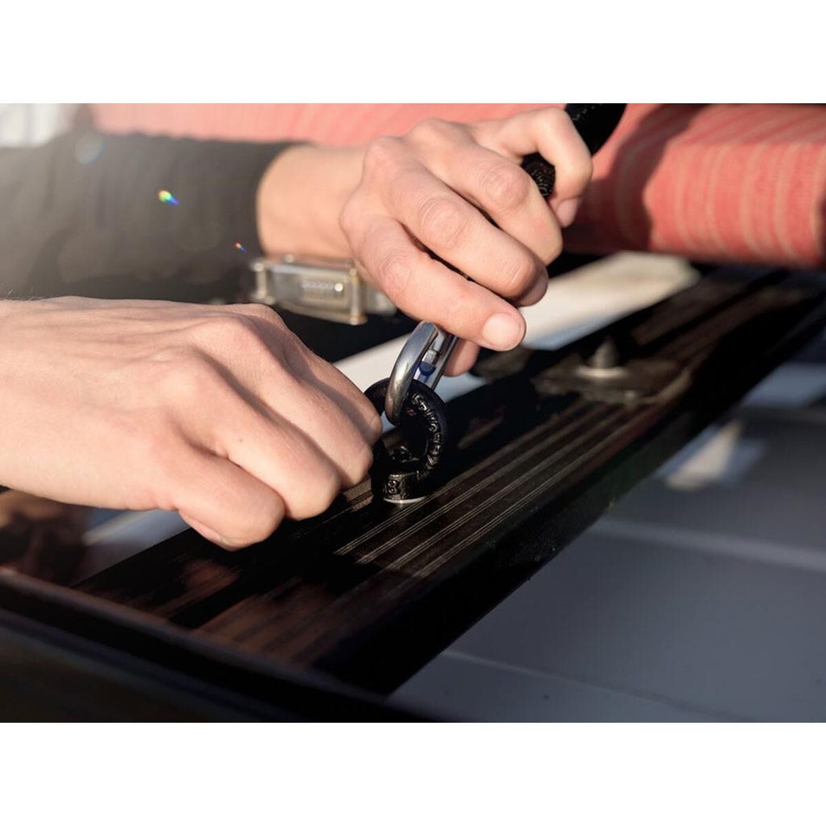 FRONT RUNNER BLACK TIE DOWN RINGS / EYE NUTS, , scaau_hi-res