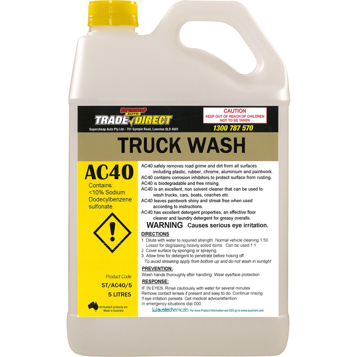 SUPERCHEAP AUTO TRADE TRUCK WASH 5L, , scaau_hi-res