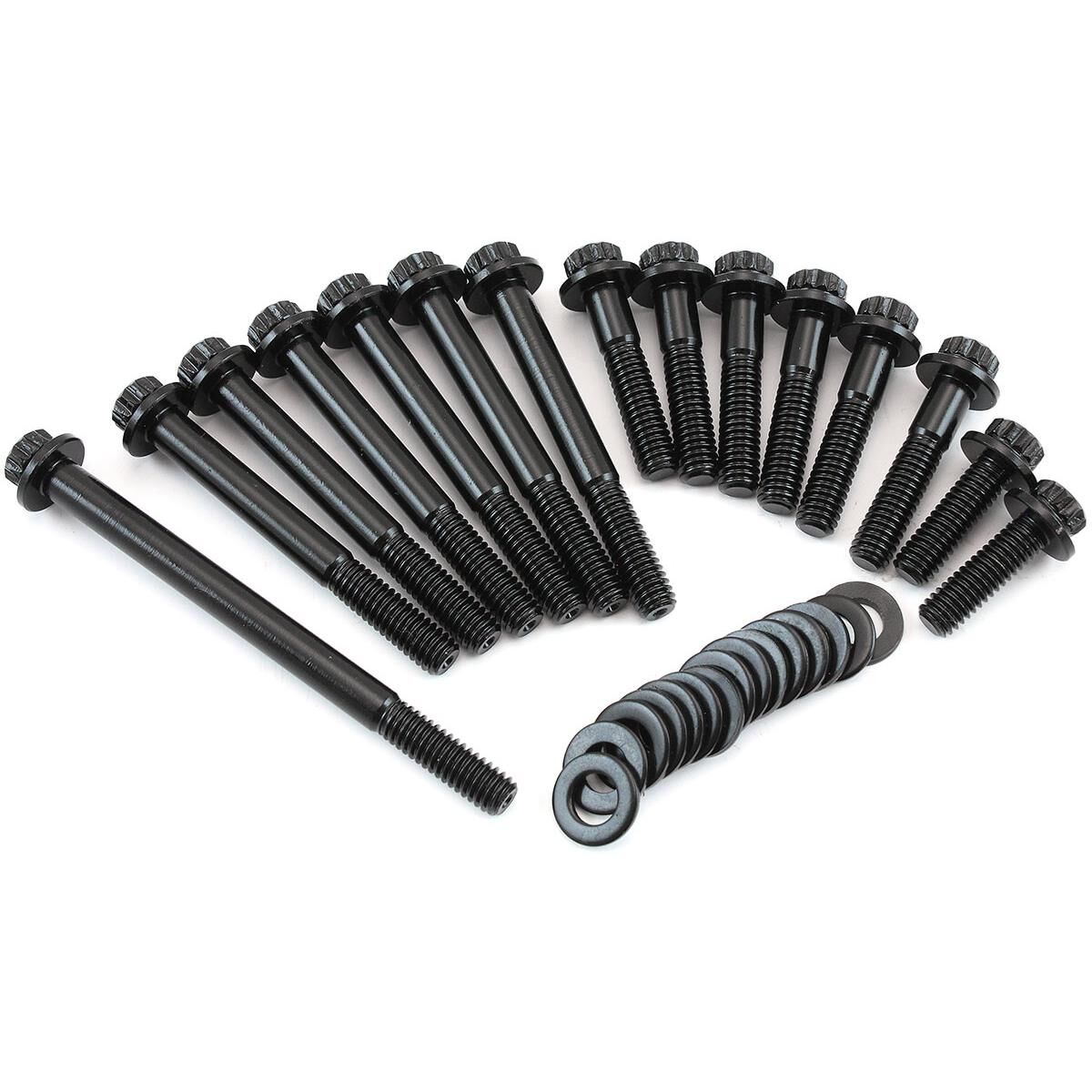 HOLDEN TIMING COVER WATER PUMPBOLT KIT 8740 308 253 V8 BLACK12 POINT AEROFLOW - AF 37-1629, , scaau_hi-res