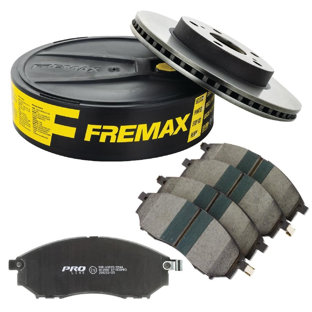 FREMAX+PRO-LINE BRAKE BUNDLENAVARA (D40) 2.5L 2005-15 320MM*53MM HEIGHT FRONT, , scaau_hi-res
