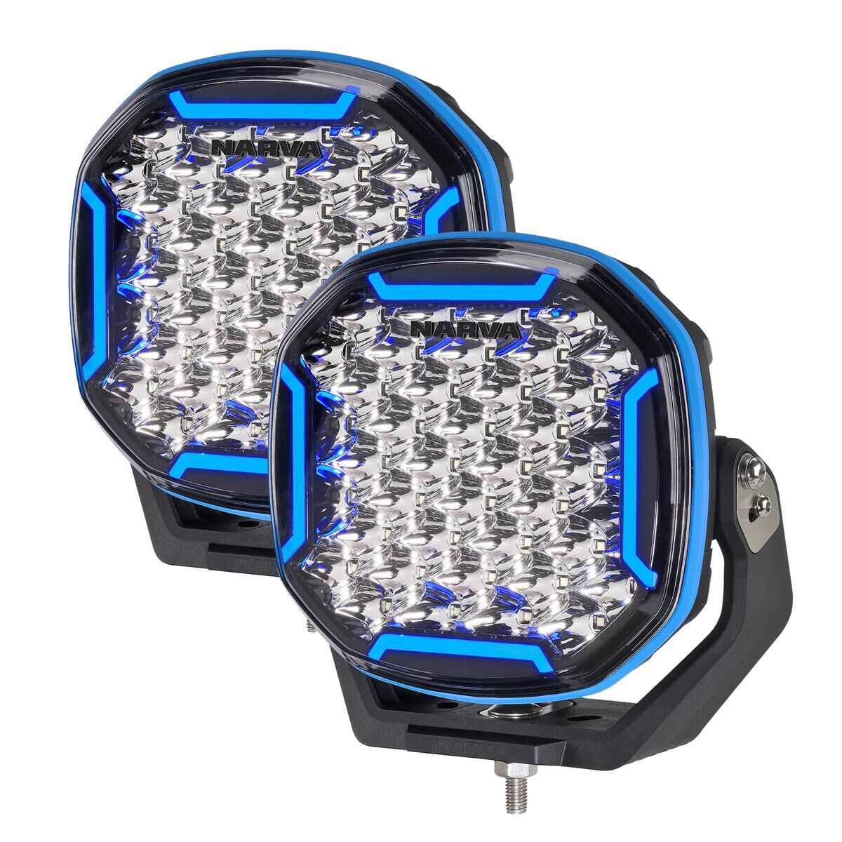 NARVA 12/24V 9" EX2R DRIVING LIGHT RGB KIT, , scaau_hi-res