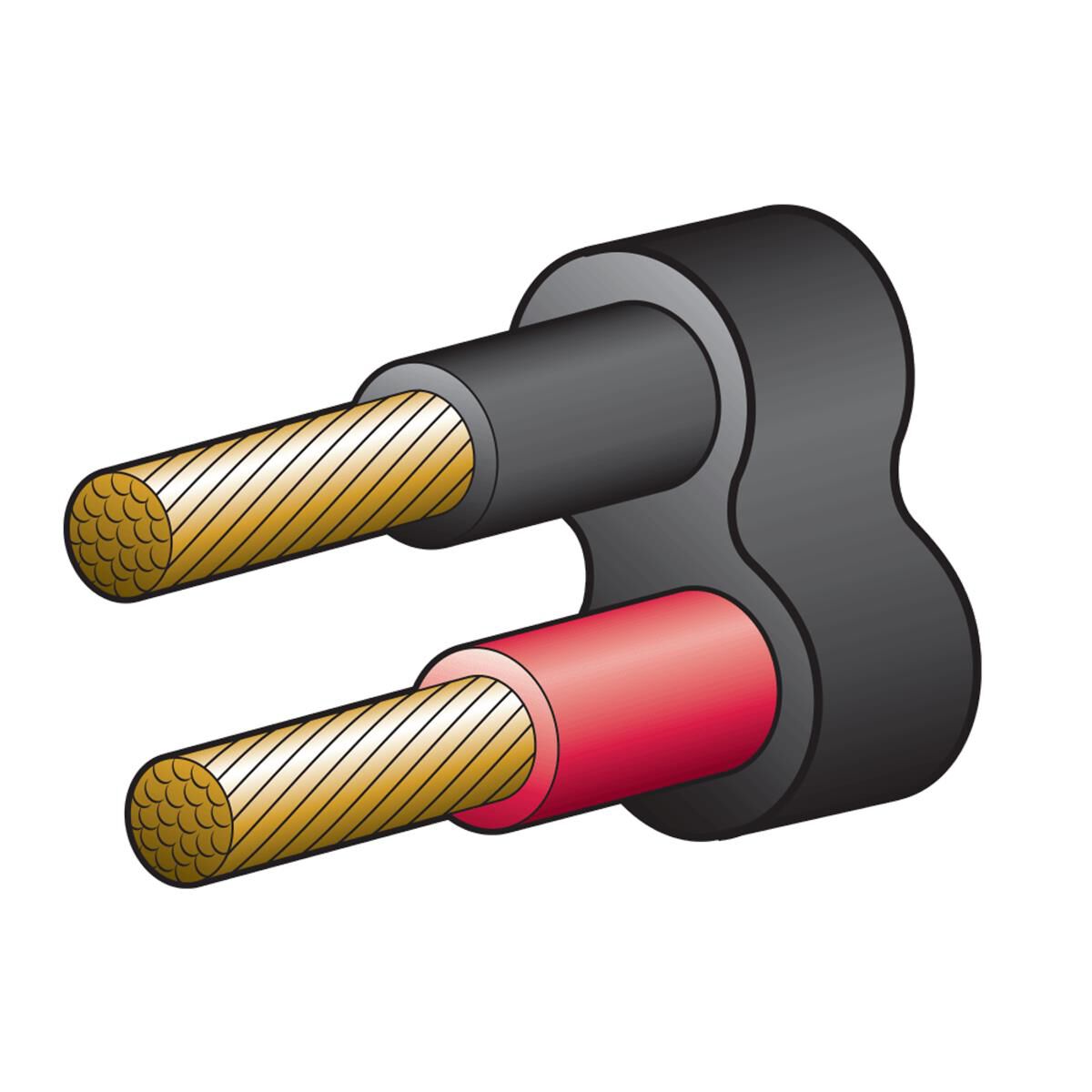 CAB T/CR 8B&S 100A 100M RD/BLK, , scaau_hi-res
