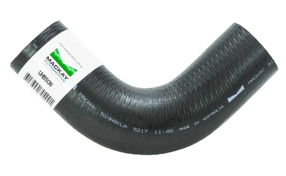 90&deg; Universal Hose Bend - Fuel & Oil Applications - 50mm (2") ID - 140mm x 140mm Arm Lengths (Nitrile Rubber), , scaau_hi-res