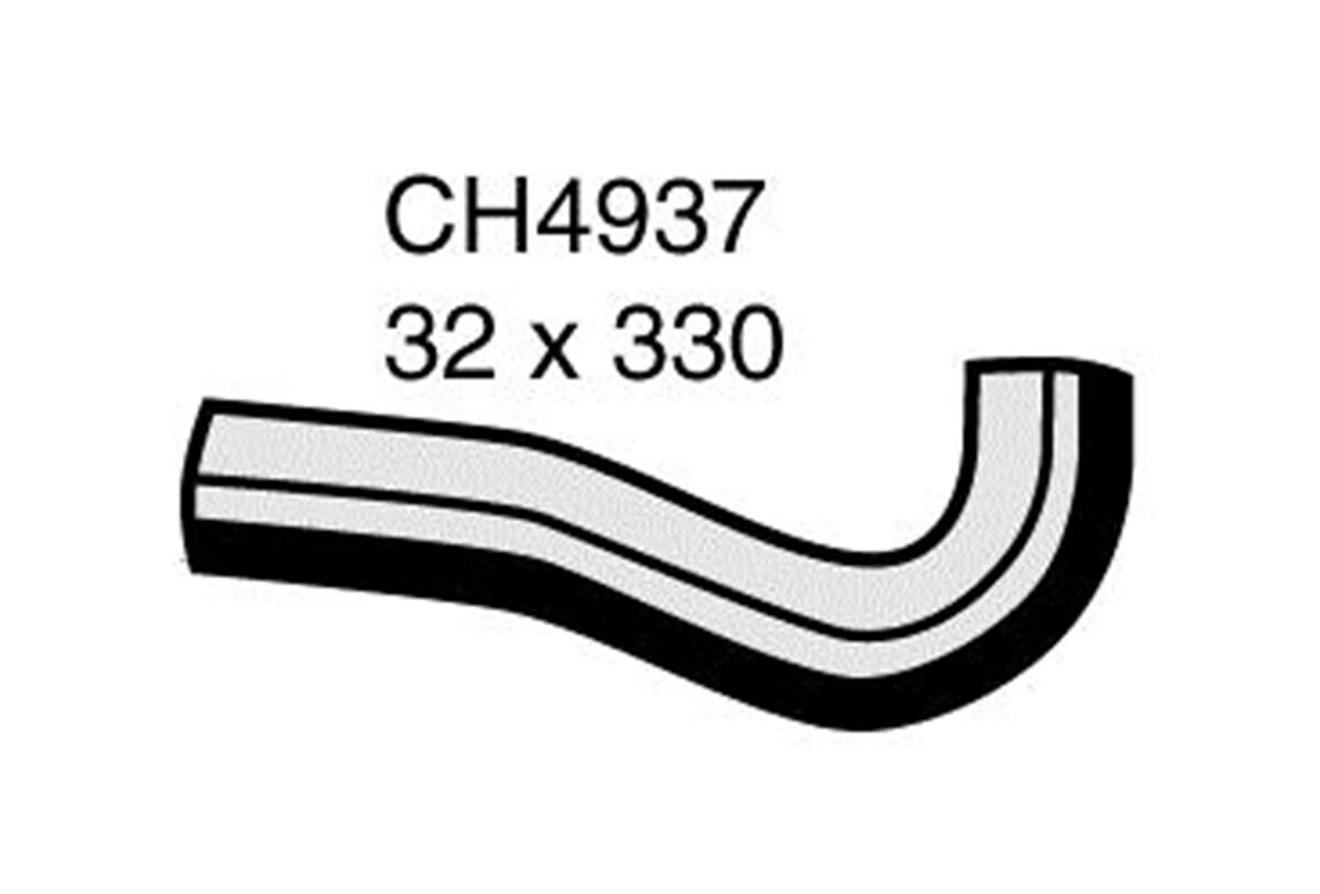 Radiator Upper Hose  - TOYOTA LITEACE CR28R - 2.0L I4 Turbo DIESEL - Manual & Auto, , scaau_hi-res