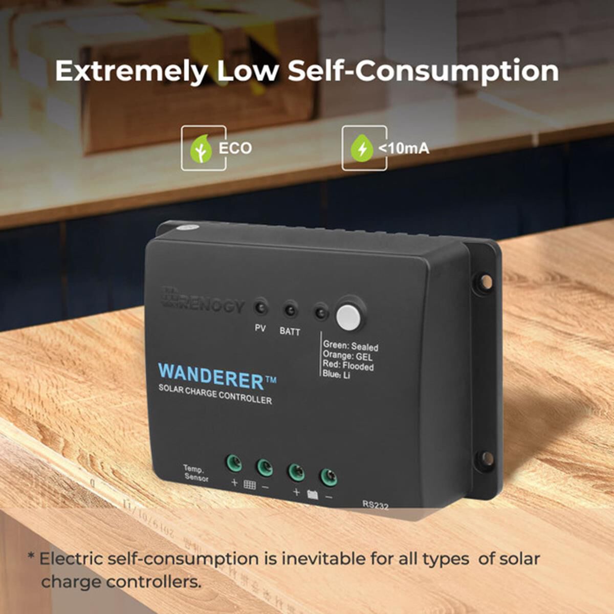 WANDERER LI 30A PWM SOLAR CHARGE CONTROLLER, , scaau_hi-res