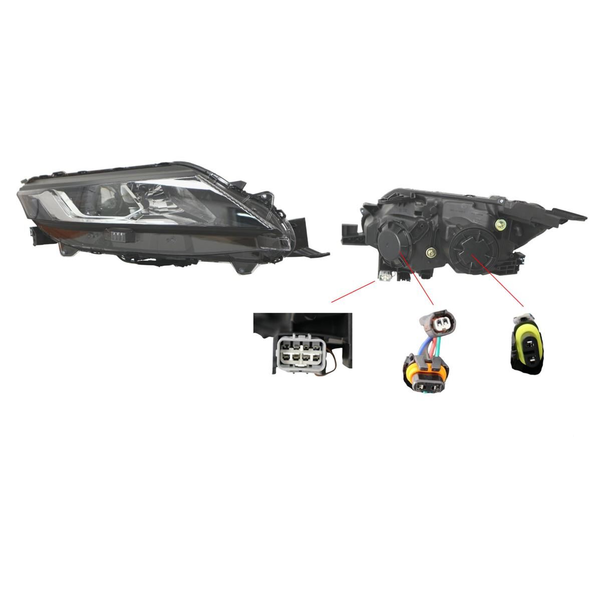 TRITON 11/18- HEADLIGHT (HALOGEN ,H11/HB3) (NON LED ) GLX (R), , scaau_hi-res