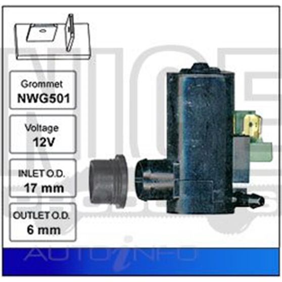 Nice Windscreen Washer Pump Nwp1600 Supercheap Auto