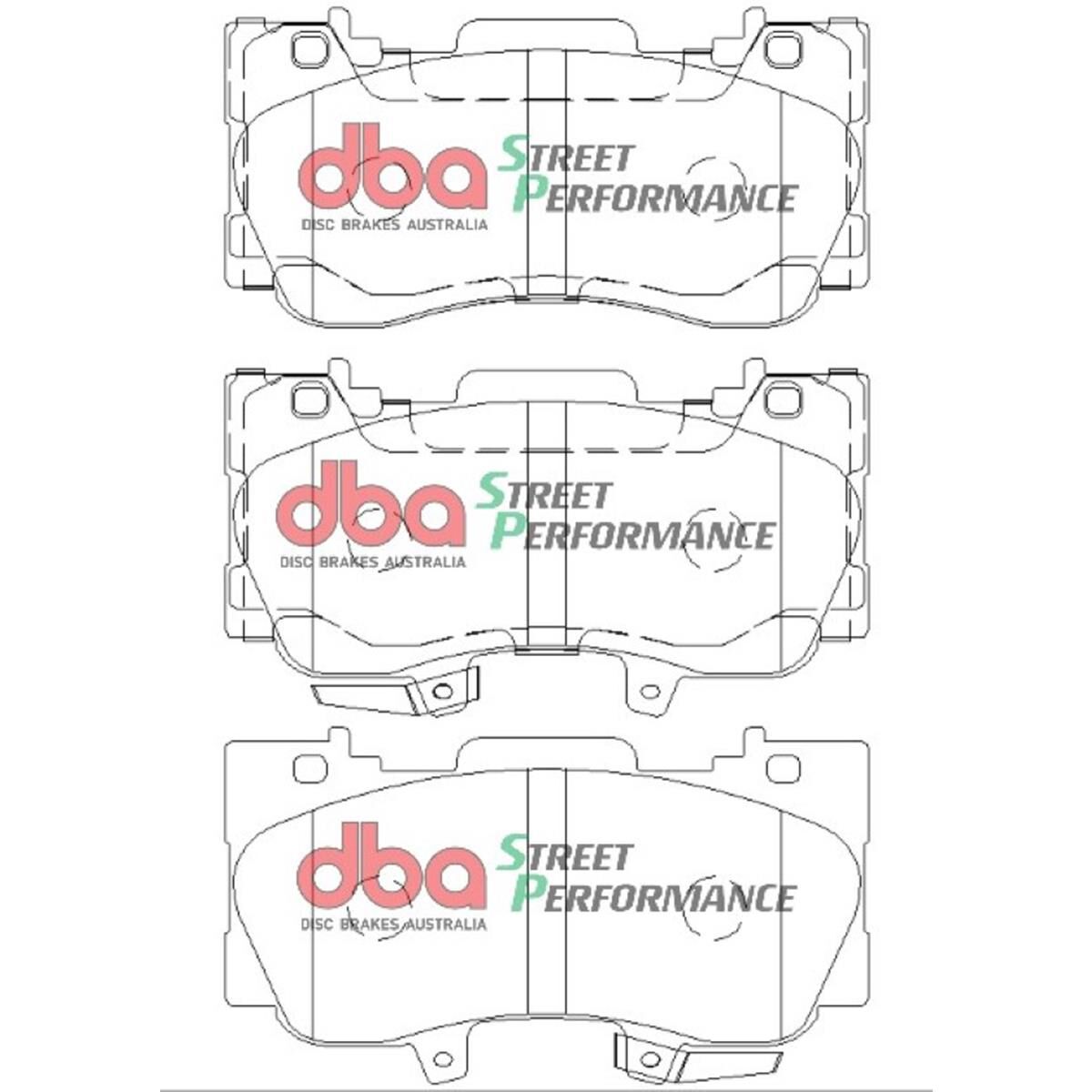 DBA SP PERFORMANCE BRAKE PADS [ Ford Mustang 2015 4 Piston F ], , scaau_hi-res