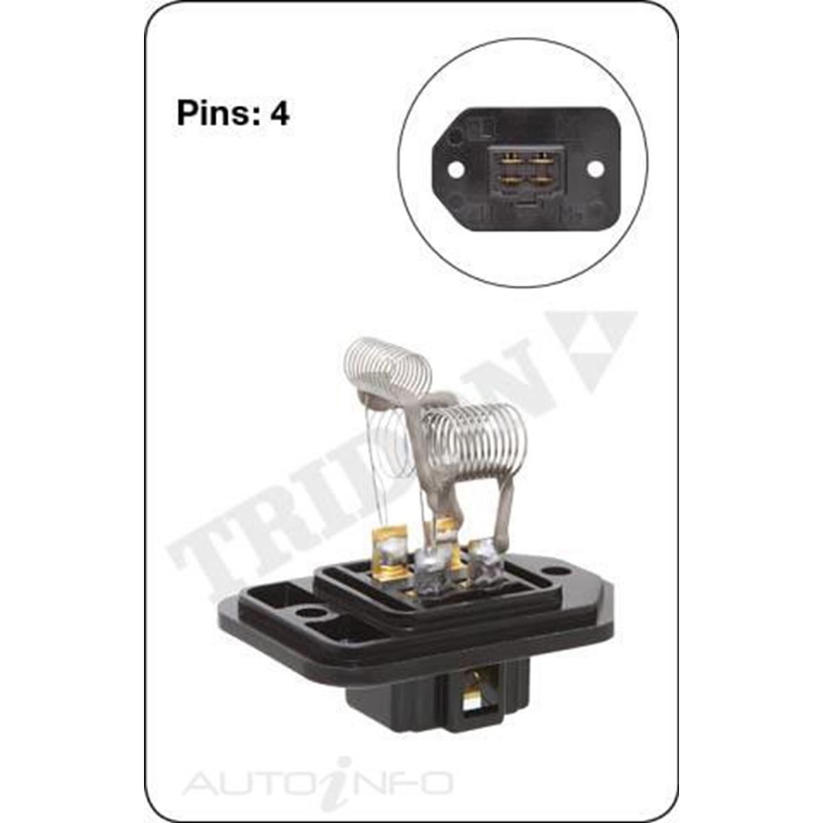 TRIDON HEATER FAN RESISTOR, , scaau_hi-res