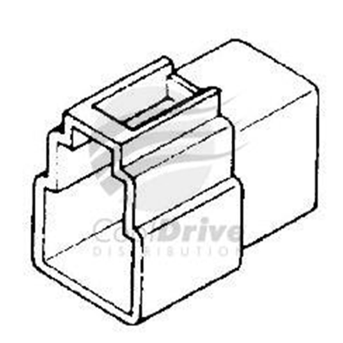 RB-3ASL 3 PIN F/M HOUSING/100, , scaau_hi-res