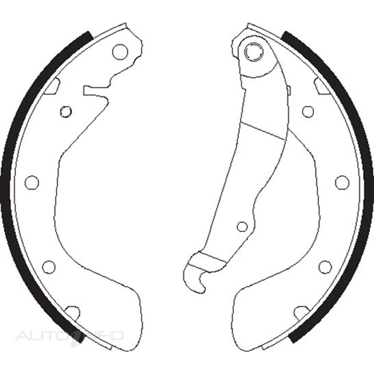 BENDIX BRAKE SHOES, , scaau_hi-res