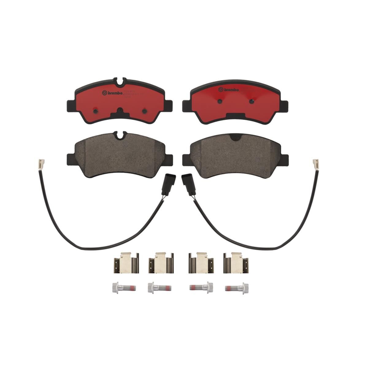BREMBO DISC PAD SET NAO CERAMIC, , scaau_hi-res