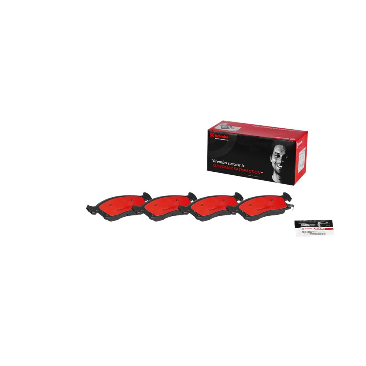 BREMBO DISC PAD SET NAO CERAMIC, , scaau_hi-res