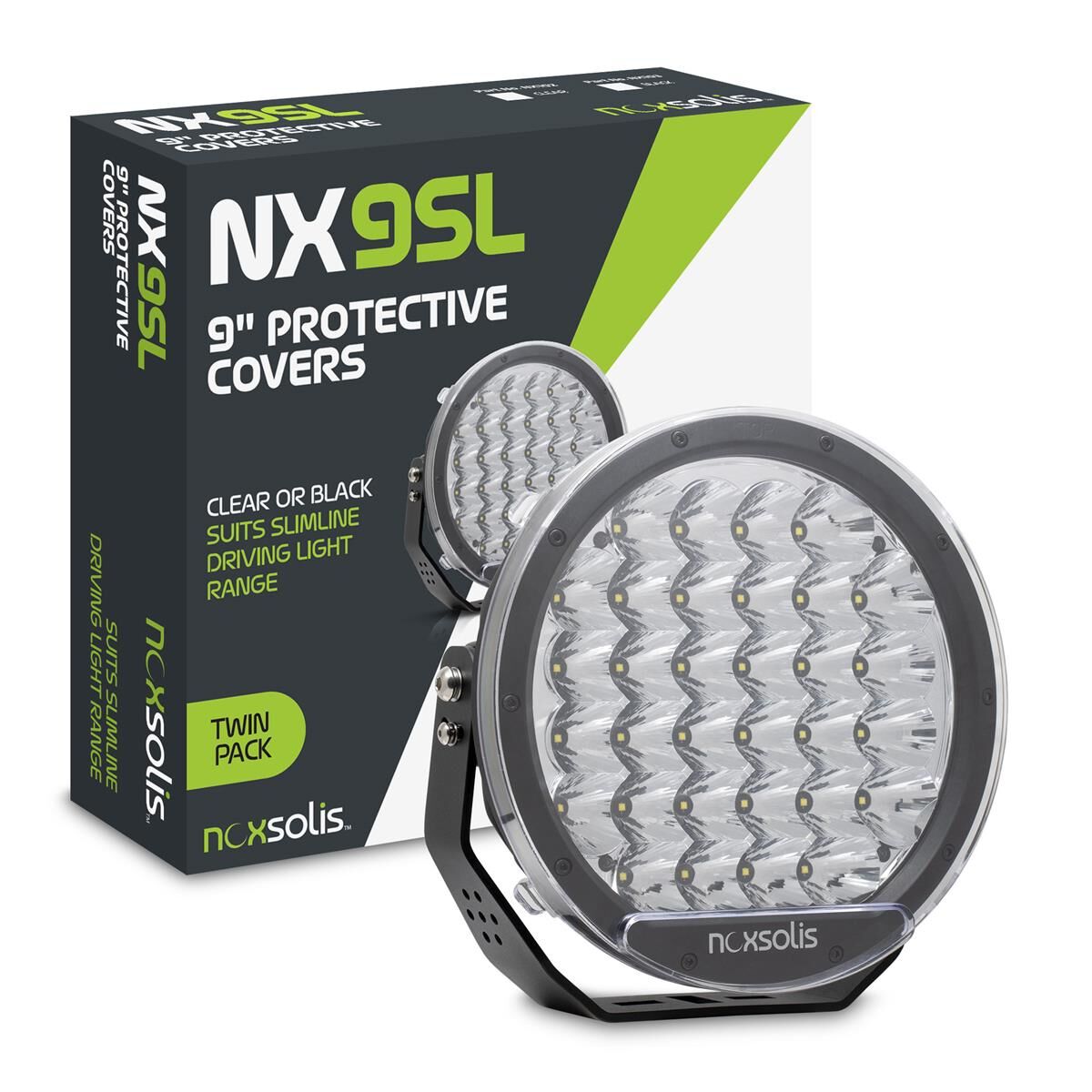 9" CLEAR PROTECTIVE COVER -PAIR SUITS NX920, , scaau_hi-res