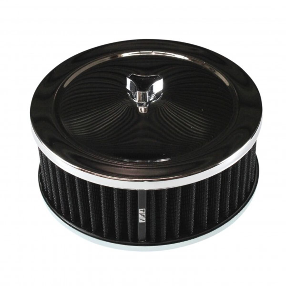 Filter 6-3/8 x 2-1/2 with 2-5/8 Base Black Element Washable, , scaau_hi-res