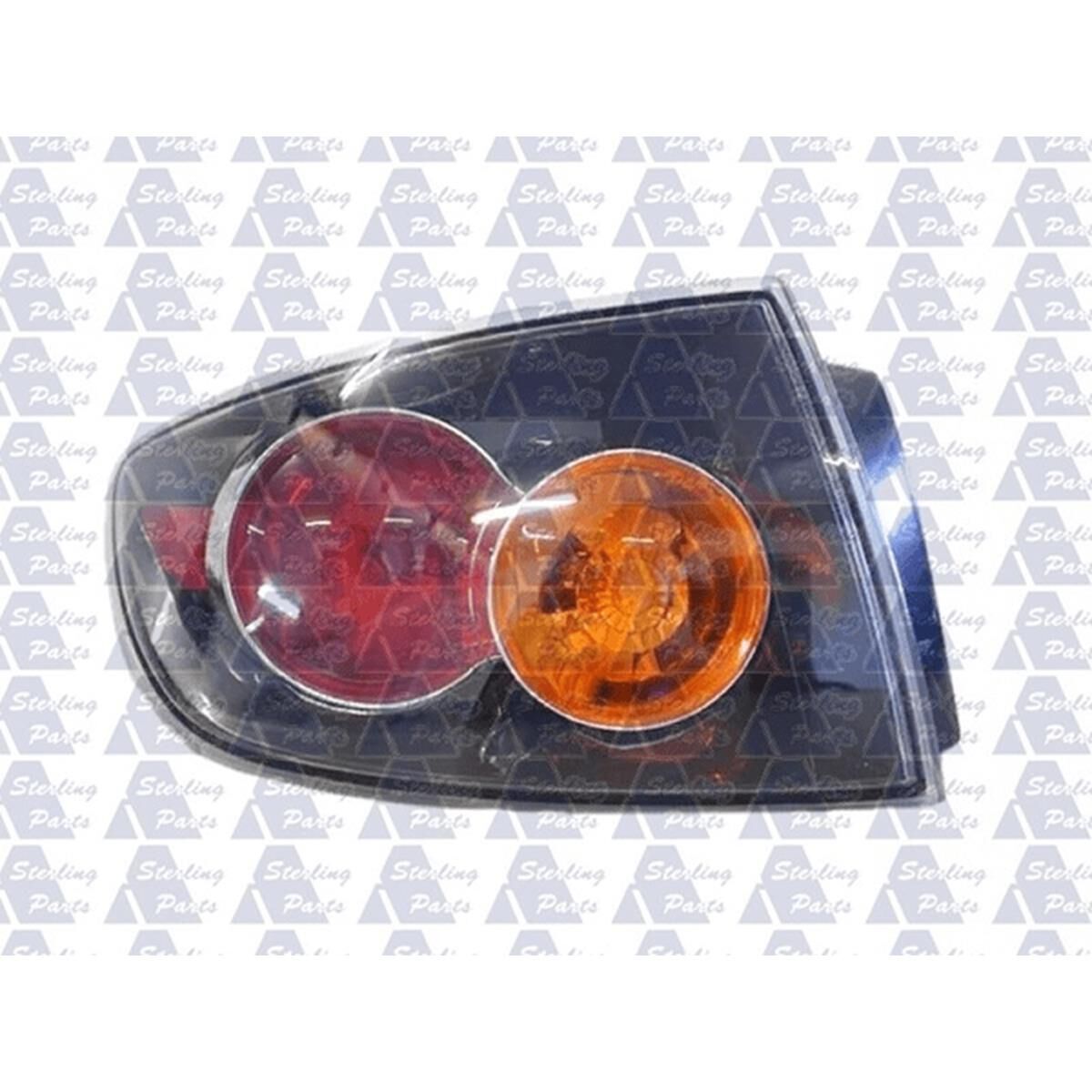 MAZDA 3 SP23 SEDAN  BK  01/2004 ~ 05/2006  TAIL LIGHT  LEFT HAND SIDE  (BLACK)(AMBER/RED), , scaau_hi-res