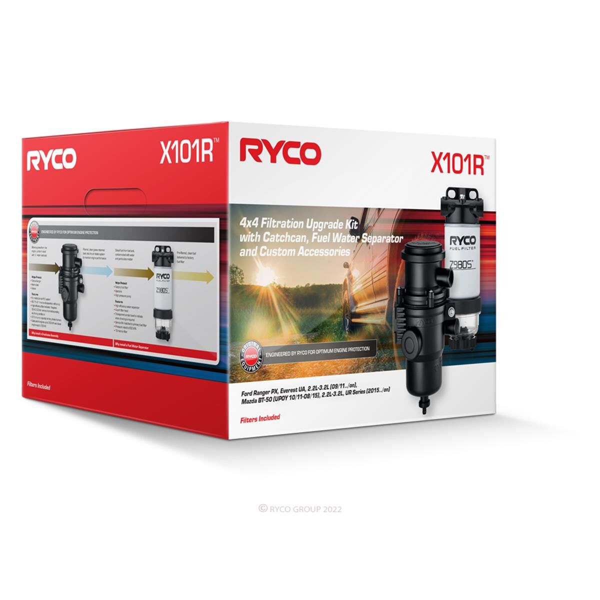 FILT UPGRADE KIT 4WD X101R RYCO*, , scaau_hi-res