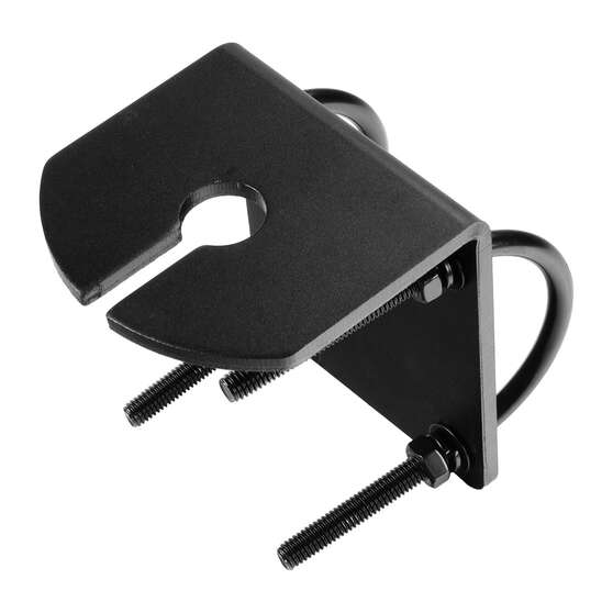 UHF ANTENNA BULLBAR BRACKET HEAVY DUTY - BLACK, , scaau_hi-res