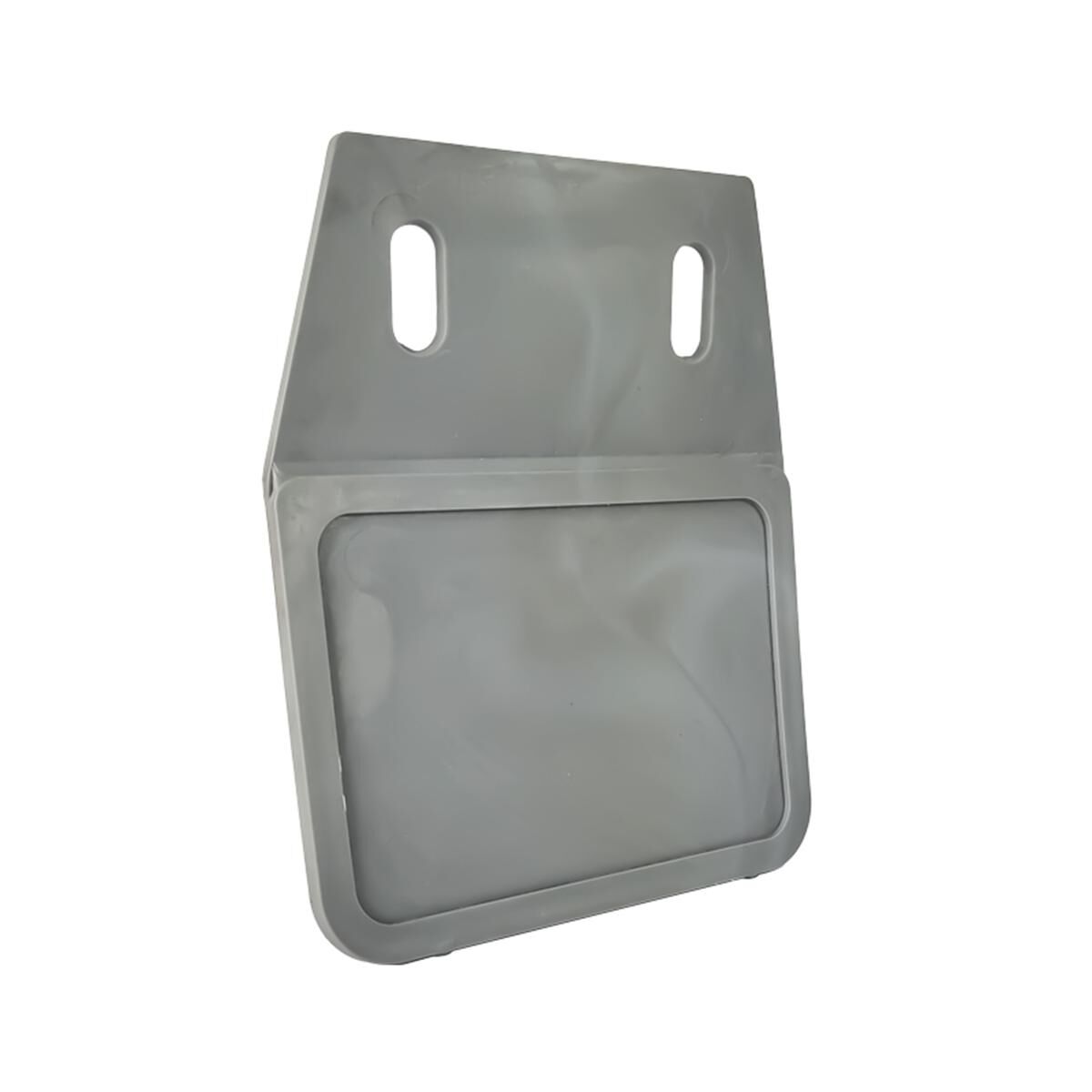 Sunrise Plain PVC Grey Mud Flap Small - 160mm x 120mm, , scaau_hi-res