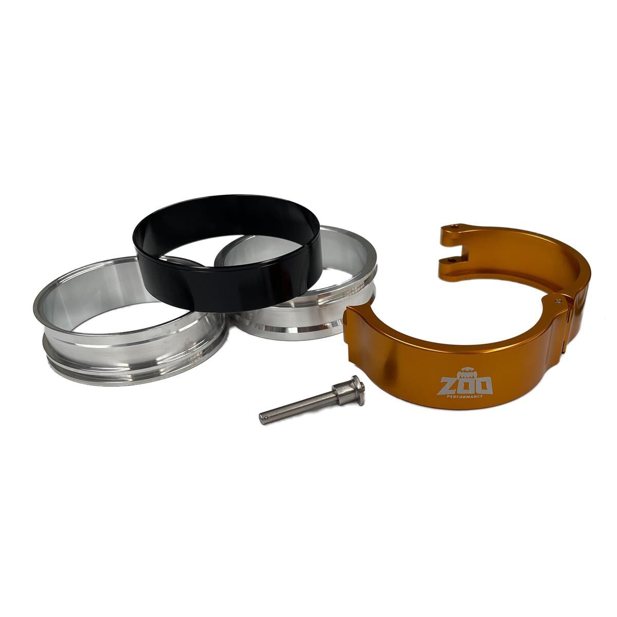 2.5" QUICK RELEASE BOOST/INTERCOOLER CLAMP GOLD, , scaau_hi-res