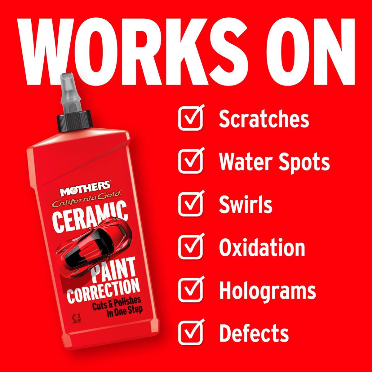 MOTHERS CALIFORNIA GOLD CEREMIC PAINT CORRECTION 355ML, , scaau_hi-res