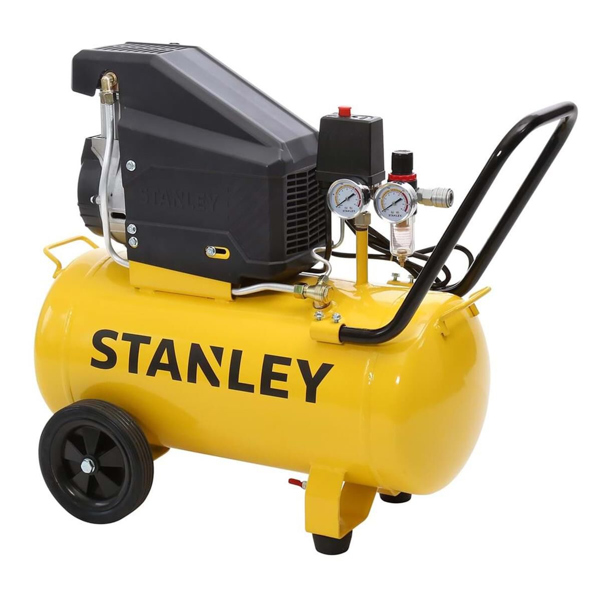 Stanley Air Compressor 2HP Direct Drive 105L min 36 Litre Tank