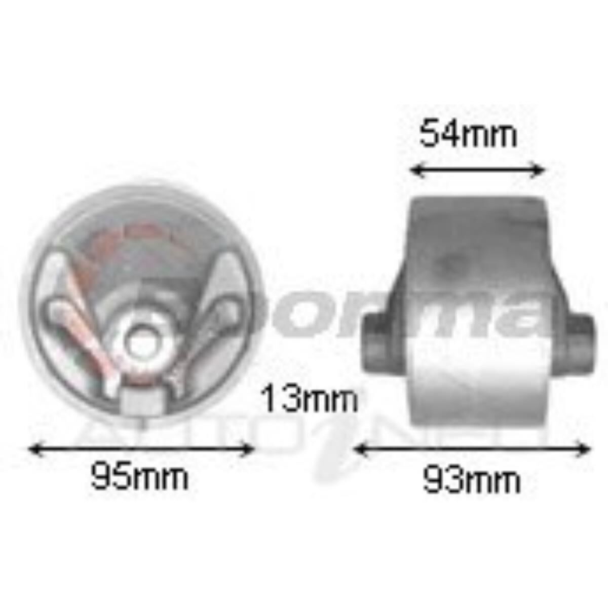 MAGNA TR,TS,TE,TF V6 L&R BUSH, , scaau_hi-res