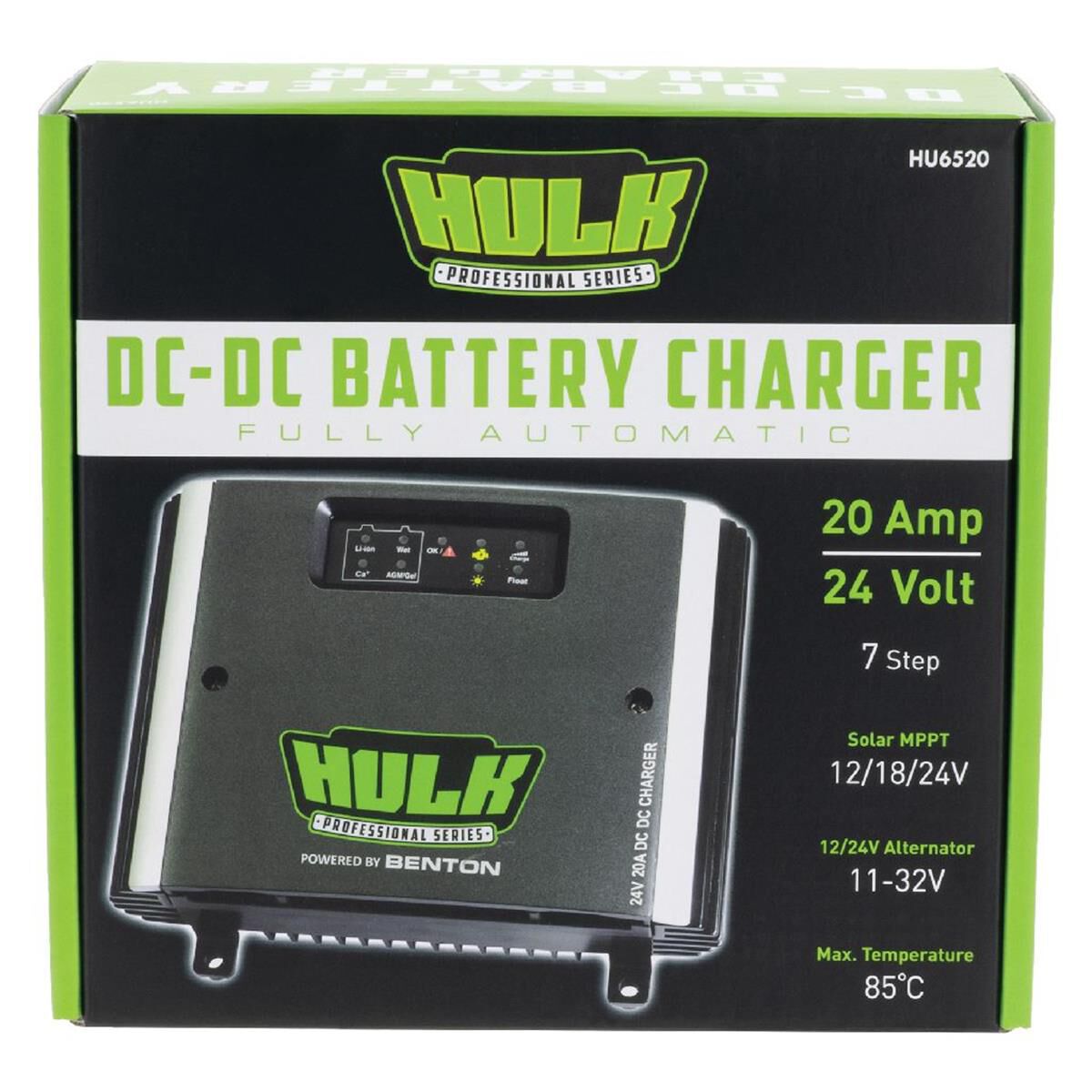 DC-DC BATT CHARGER 24V 20a MULTI STAGE 24V OUTPUT ONLY, , scaau_hi-res