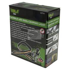 LED CAMPNG STRIP LAMP 12V DUAL ORANG/WHT ILLUM 1.2m HOOK/CLIP MNT DIMMER SWITCH IP65, , scaau_hi-res