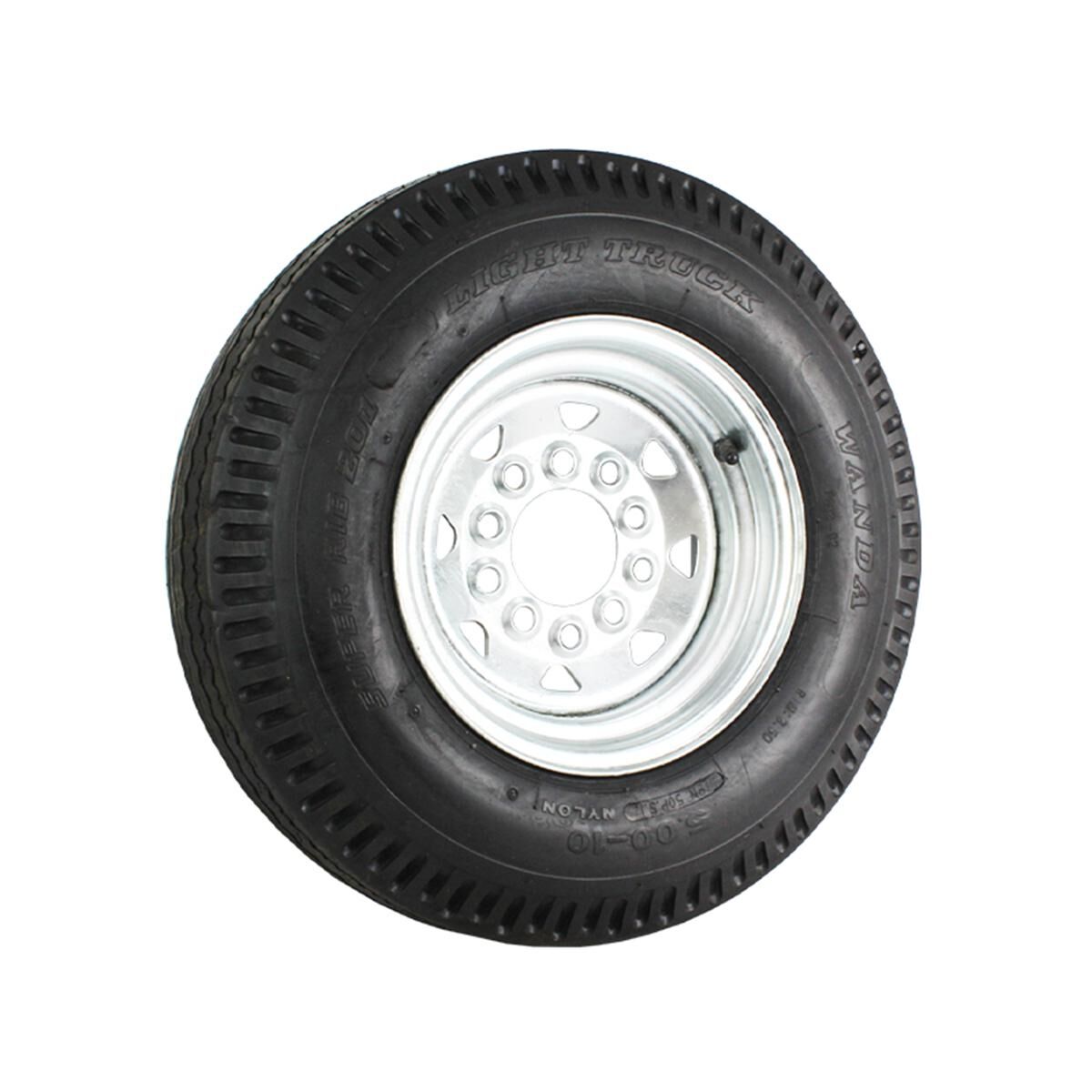 Sunrise Trailer Wheel 10 x 4" Ford/HT 500-10 Tyre Galvanised, , scaau_hi-res