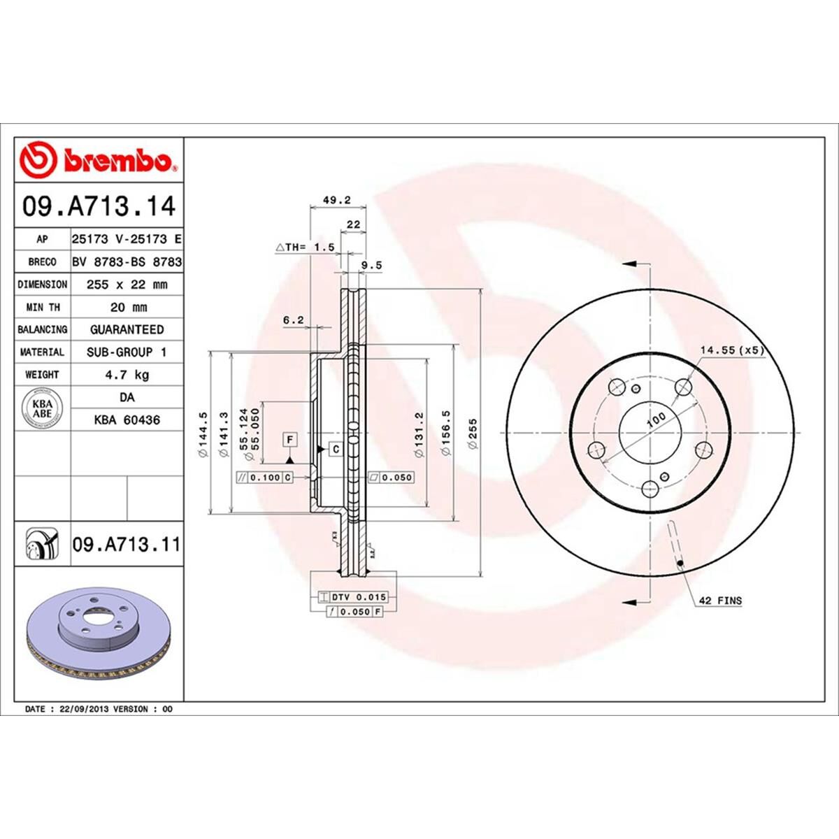 BREMBO DISC ROTOR, , scaau_hi-res