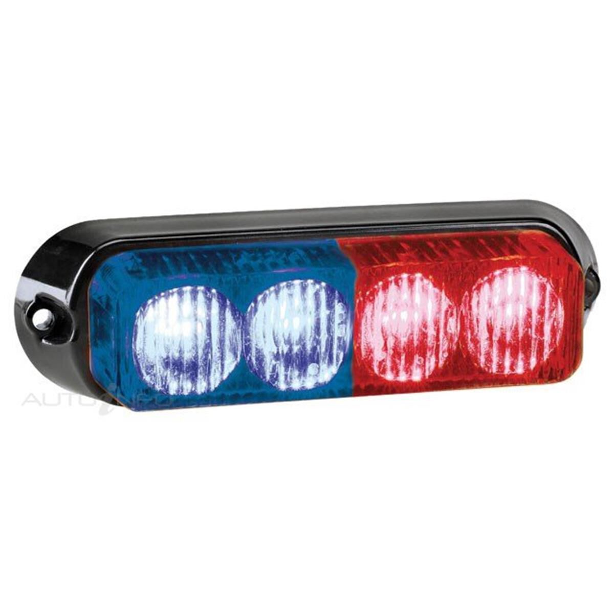 Narva High Powered LED Warning Light Blue 12 24V