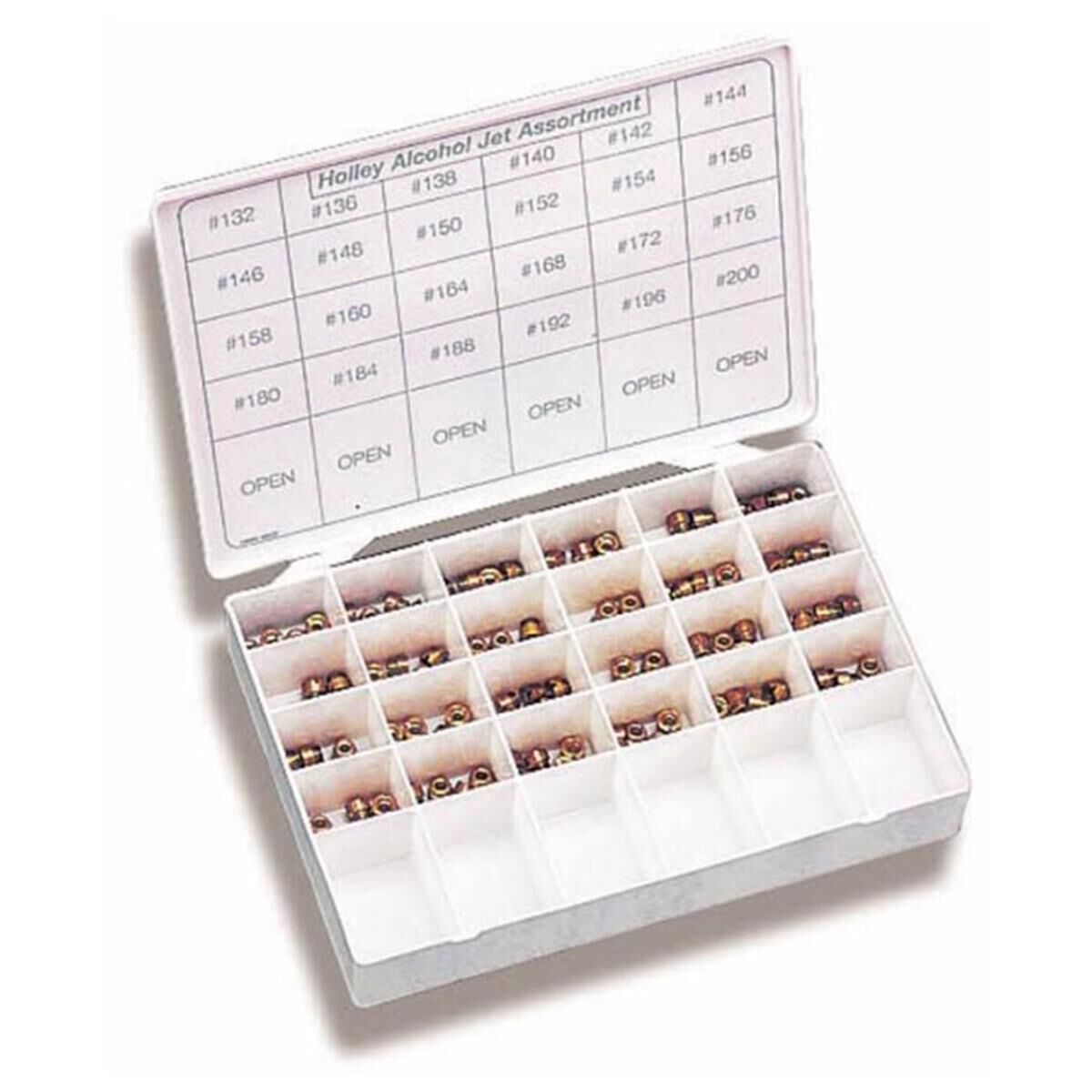 HOLLEY ALCOHOL JET KIT 4 EACH OF .132 TO .200, , scaau_hi-res