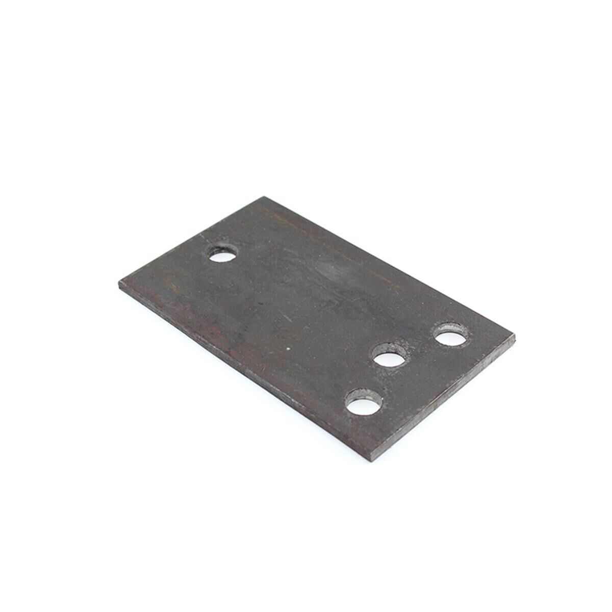 Sunrise 2/3 Hole Universal Coupling Hitch Plate Rectangular 6mm, , scaau_hi-res