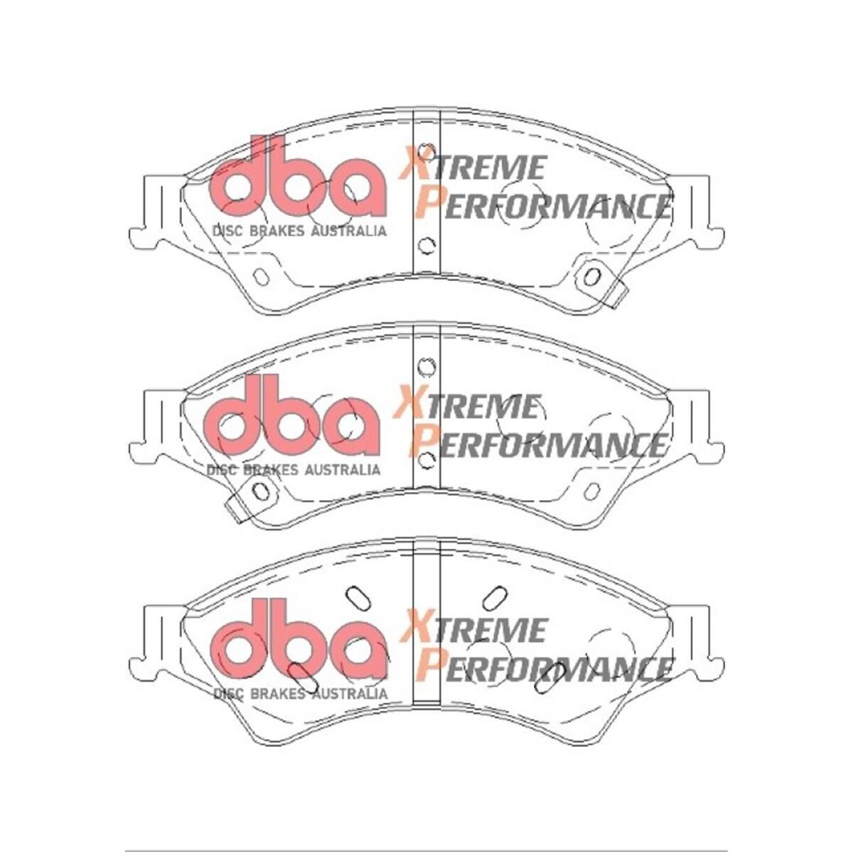 DBA XP PERFORMANCE BRAKE PADS Ford Ranger, Mazda BT50, , scaau_hi-res