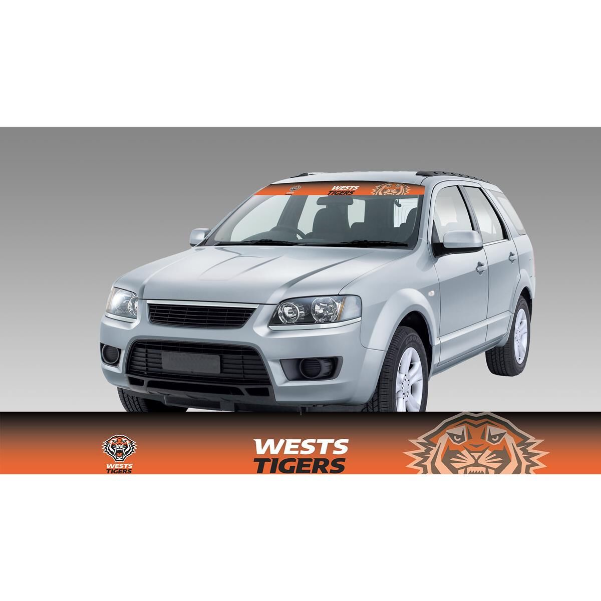 WESTS TIGERS ITAG SUN VISOR RADIANT DESIGN, , scaau_hi-res