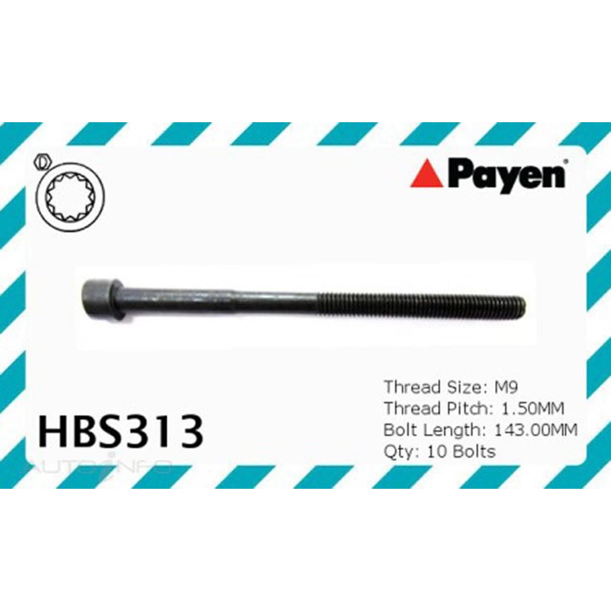 PAYEN HEAD BOLT TOYOTA 1NZFE 2NZFE, , scaau_hi-res