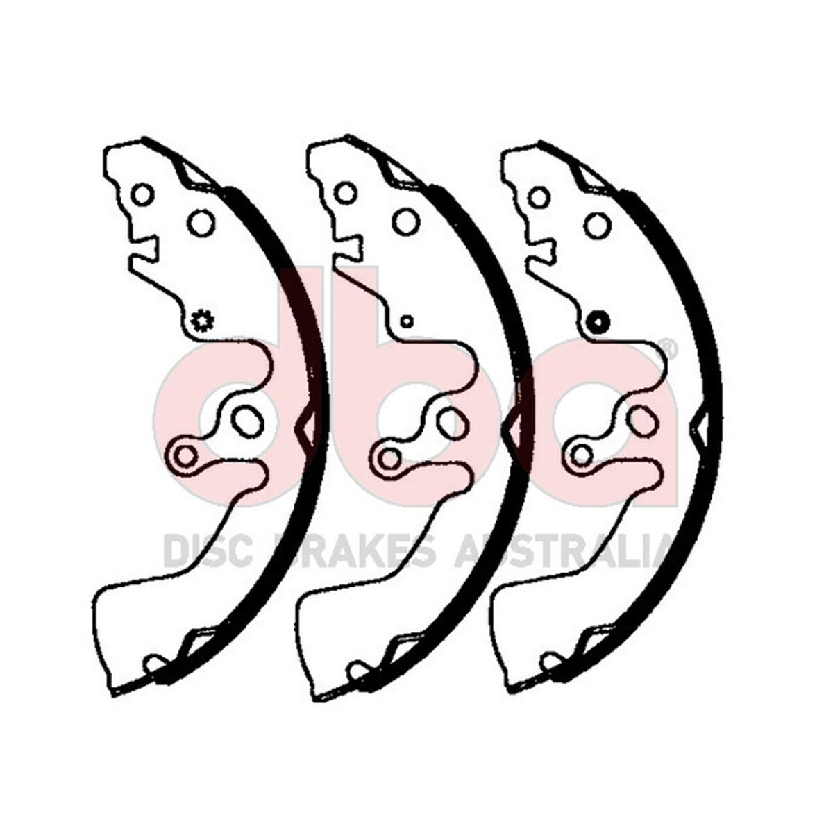 Street Series Brake Shoes [Suzuki Grand Vitara 254mm], , scaau_hi-res