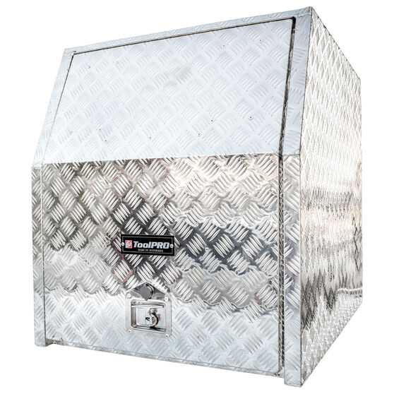 Toolpro Highside Tool Box Modular Aluminium Checker Plate Supercheap Auto